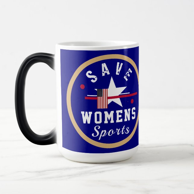 Spara Womens Sports Magisk Mugg (Vänster)