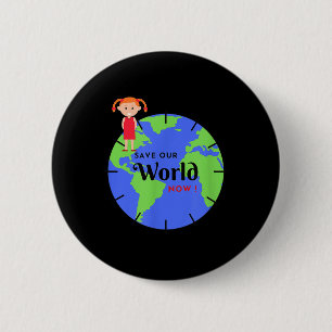 Spara World Little Girl Fights for Environmenta Knapp