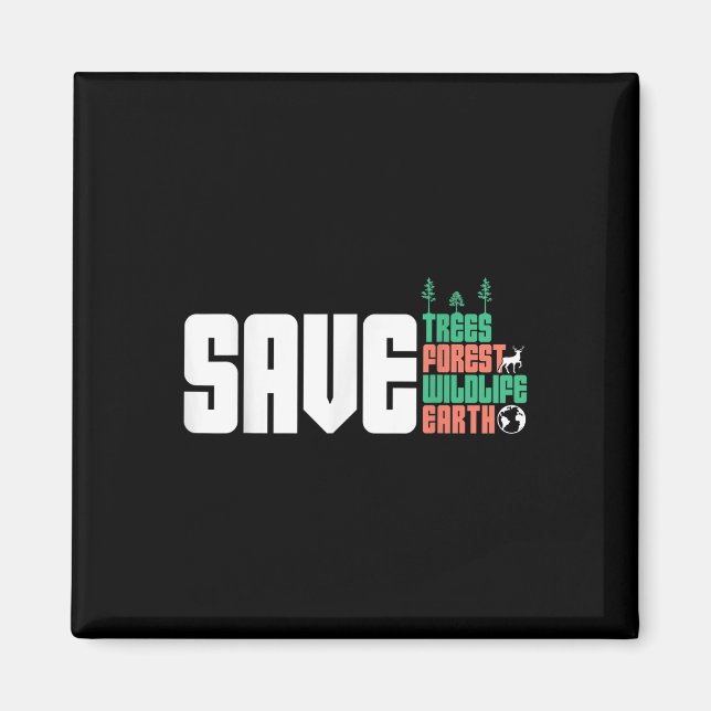 Spara World Nature Protection Environmental Pro Magnet (Framsidan)