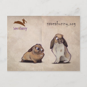 SparaABunny vykort