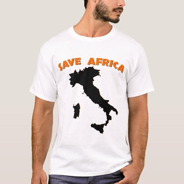 Sparaafrika Tee (Framsida)