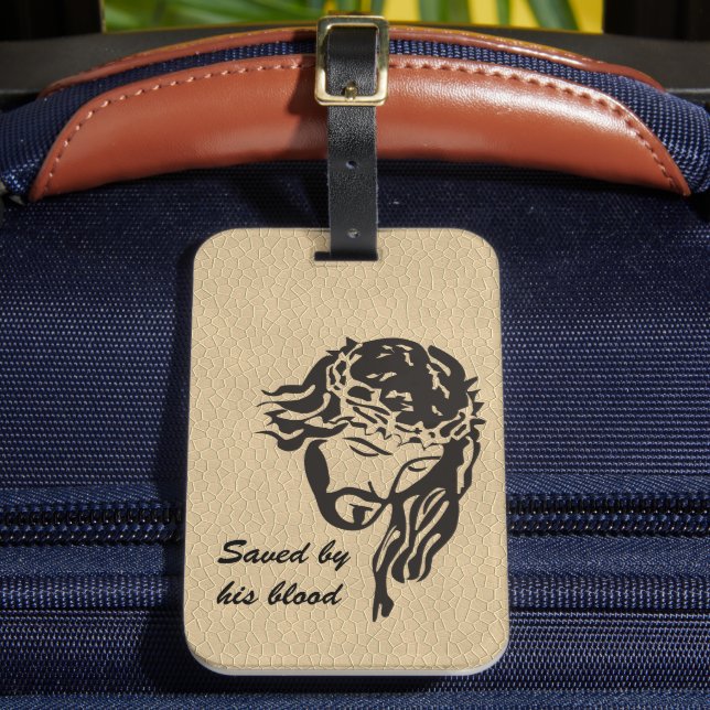 Sparad av Blood Jesus Krona från Thorns Bagagebricka (Framsida Insitu 2)