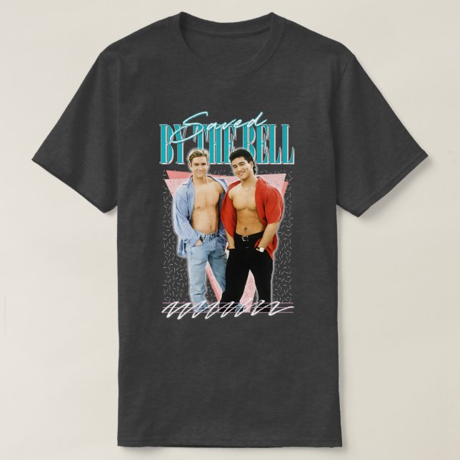 Sparad av den formaterade estetiska designen Bell  T Shirt (Design framsida)