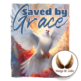 Sparad av Grace - Bygga upp Divine Kärlek makt T Shirt