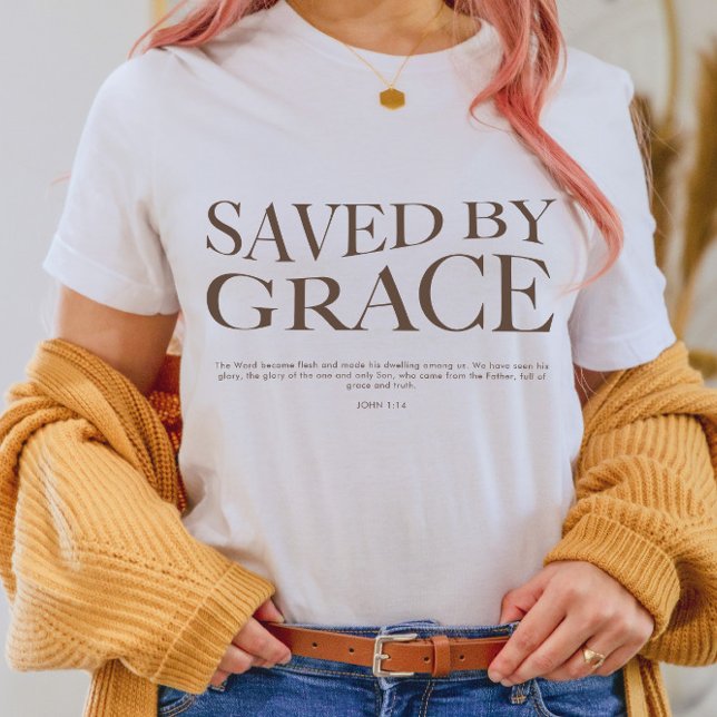 Sparad av Grace | Christian Aesthetic Appart T Shirt (Skapare uppladdad)