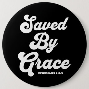 Sparad av Grace Ephesian 2:8-9 Knapp