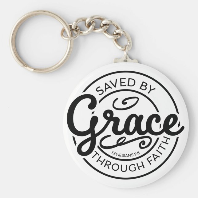 Sparad av Grace genom nyckelkedjan Faith Nyckelring (Framsidan)