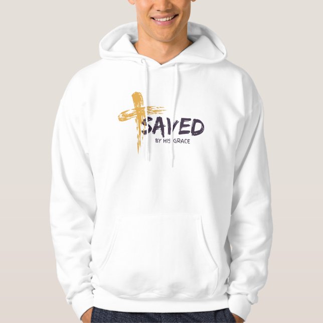 Sparad av Grace Hoodie (Framsida)