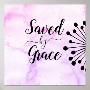 "Sparad av Grace" Poster