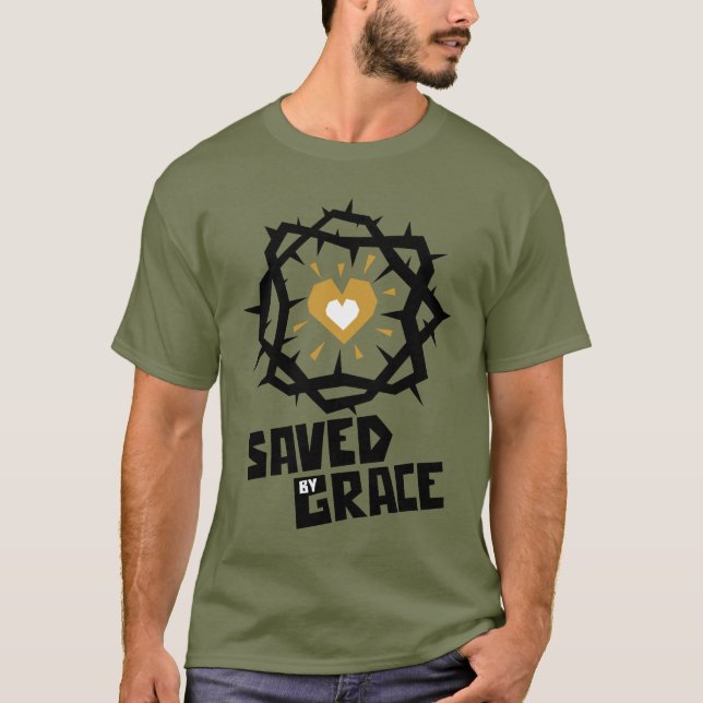 Sparad av Grace T Shirt (Framsida)