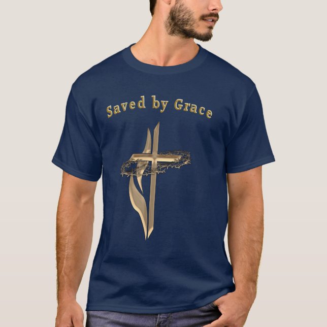 Sparad av Grace T Shirt (Framsida)