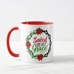 Sparad av Hans Grace-julandedräkt Mugg