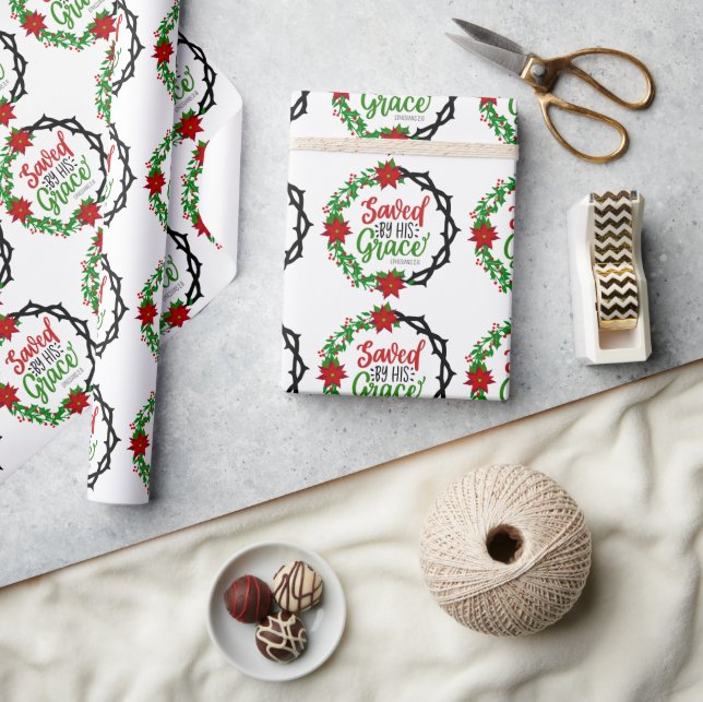 Sparad av Hans Grace-julandedräkt Presentpapper (Hantverk)