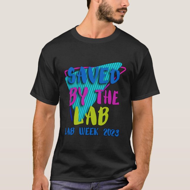 Sparad av Lab-veckan 2023 T Shirt (Framsida)