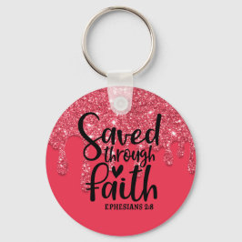Sparad genom Faith Nyckelring