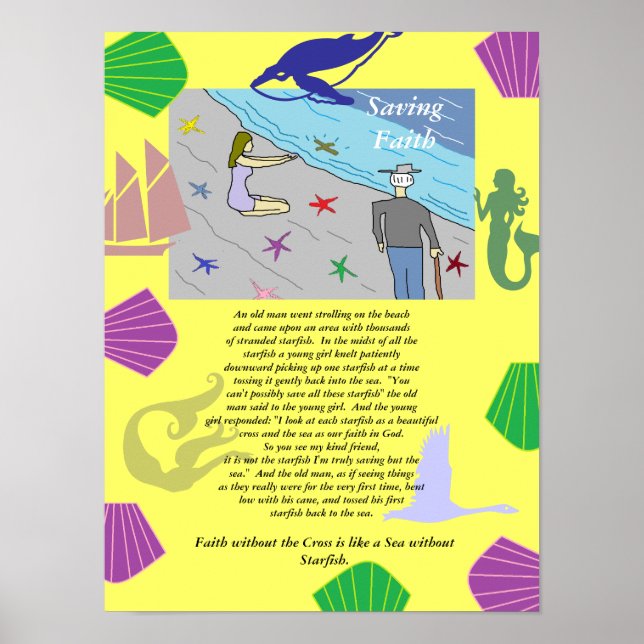 Sparade Faith Poster (Framsidan)