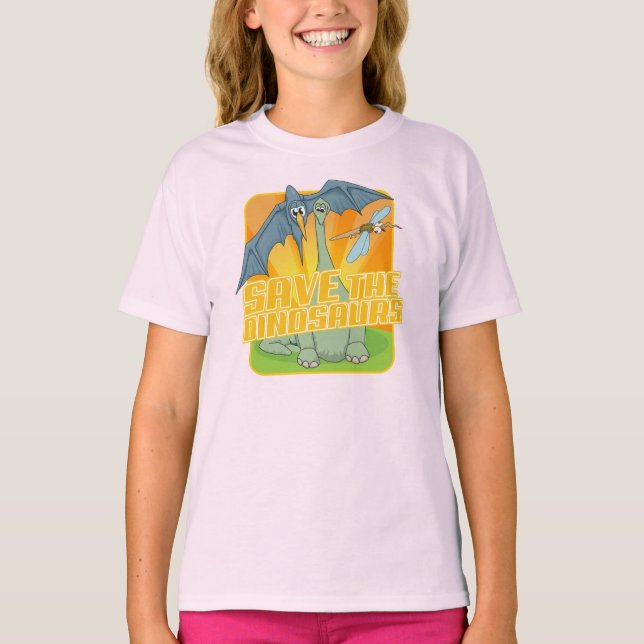 SparaDinos T-shirt (Framsida)