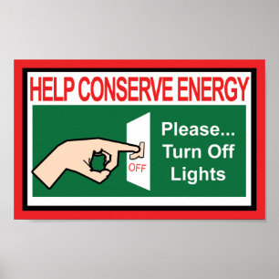 Sparaenergi Poster