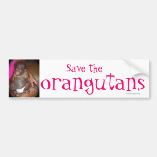 Sparahotade arter: orangutans bildekal
