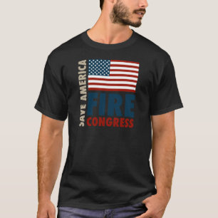 Sparan Amerika avfyrar kongressen Tröja