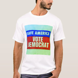 Sparan Amerika röstar demokraten T Shirt