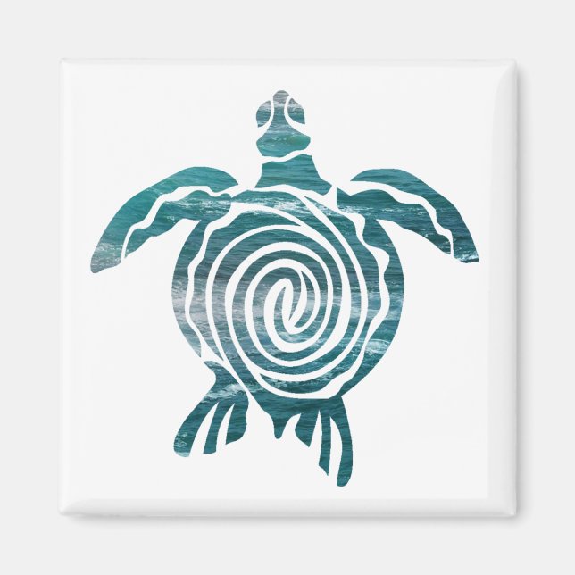 Sparan av sköldpaddan Turtle Magnet (Framsidan)