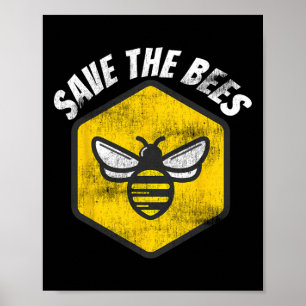Sparan för biodlingsbiodlares honeybees medvetenhe poster