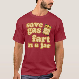 Sparan gasar - fis i en burk tee shirt