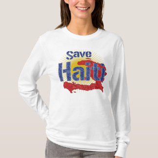 Sparan Haiti (blått) - intäkter går till RÖDA Tee Shirt