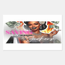 "Sparar är för sockrar" Kredit-debetkortsmärken