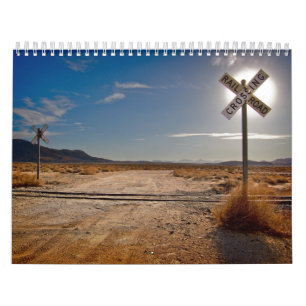 Spårar precis järnvägkalendern kalender