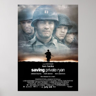 Sparar privat Ryan Poster