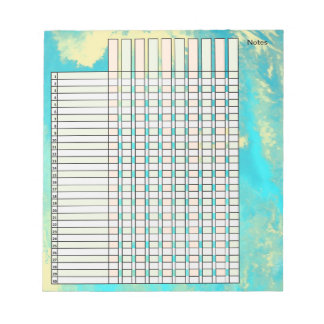 Spårare! Anteckningsblock