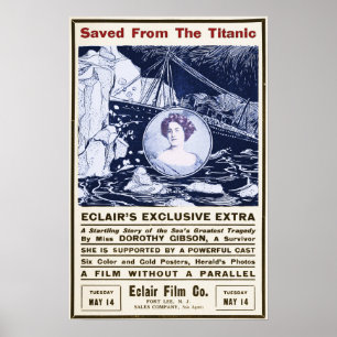 Sparat från den Titanic maj 14th, 1912 Poster