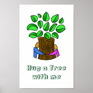 Sparaträdaffisch Poster