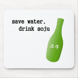 Sparavatten, drink Soju! Musmatta