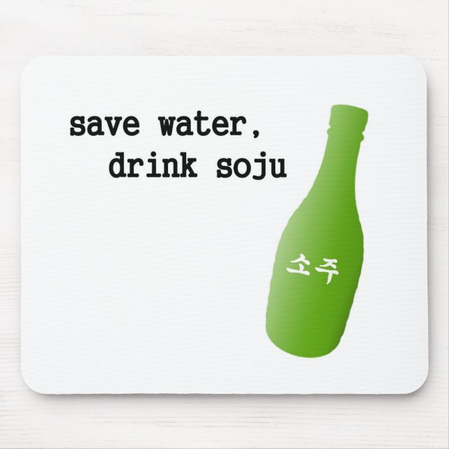 Sparavatten, drink Soju! Musmatta (Framsidan)