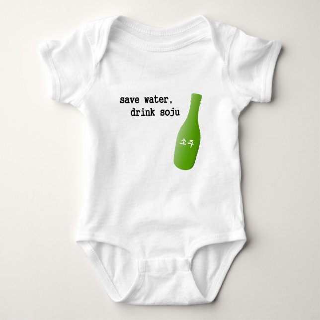 Sparavatten, drink Soju! Tee (Framsida)