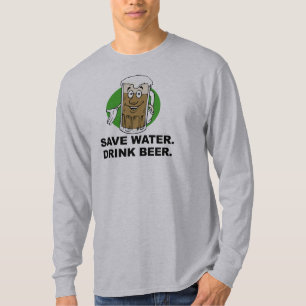 SPARAVATTEN. DRINKÖL. T-tröja T Shirt