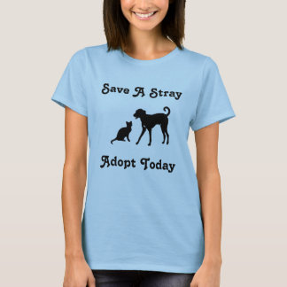 sparavilsekommet djur t-shirt