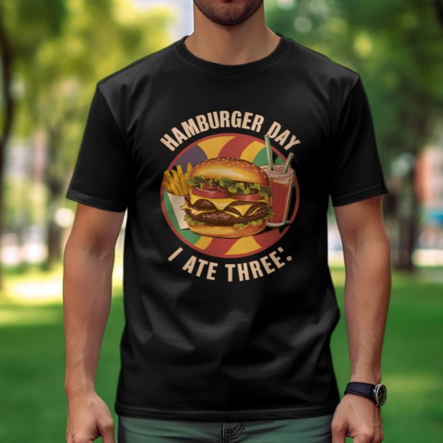 Sparböljor: Burger, Fries & Drink T Shirt (Skapare uppladdad)