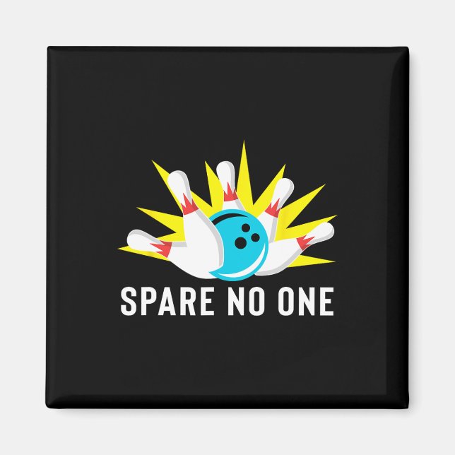 Spare ingen Bowling Magnet (Framsidan)