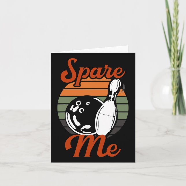 Spare Me Bowling Kort (Framsida)