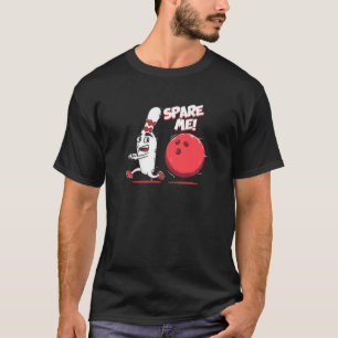 Spare mig Bowling Pin Strejka Bowlareare Team Spor T Shirt