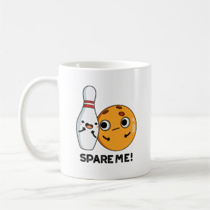 Spare mig Funny Iports Bowling Pun Kaffemugg