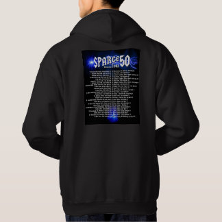 Sparge 50 logotypbaksida hoodie