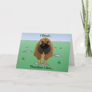 Spårhund - jag dreglar… därför mig förmiddagen. kort