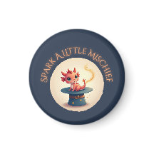 Spark a Little MisChief - Magic Dragon Magnet