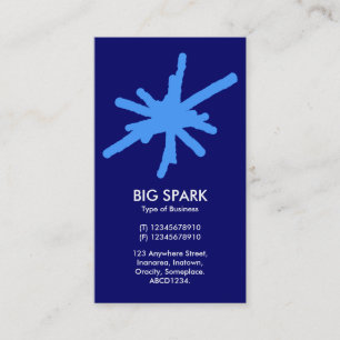 Spark - Baby blue på djuphavsflottan Visitkort