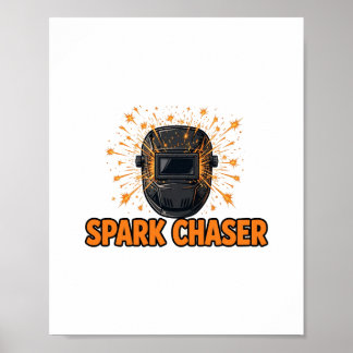 Spark Chaser — Svetsningsmask med gnistor för svet Poster